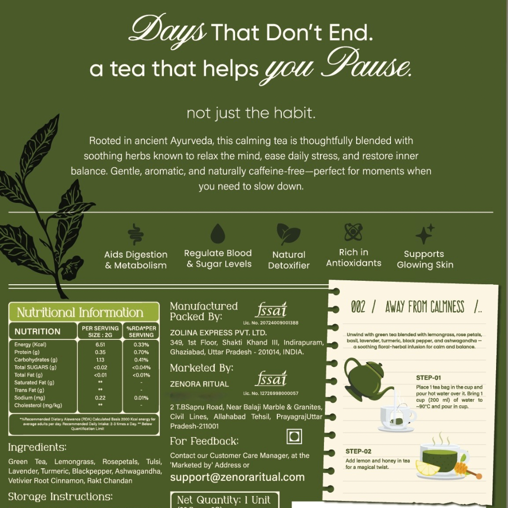 Zenora Ananda Tea